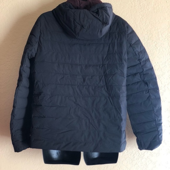 MICHAEL Michael Kors Mens Black Hooded Puff Jacket - Picture 7 of 12